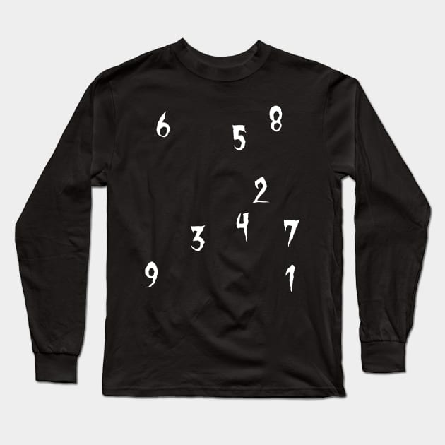 numbers Long Sleeve T-Shirt by stefy